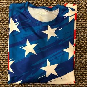 Men's Patriotic U.S.A. Quick-dry Jersey T-Shirt